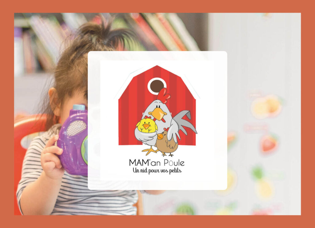 Création de la communication de MAM'an Poule dans le Loiret